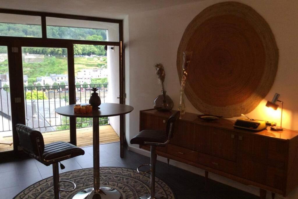 A Bouillon, Appartement Vintage Vue Sur Le Chateau Zewnętrze zdjęcie