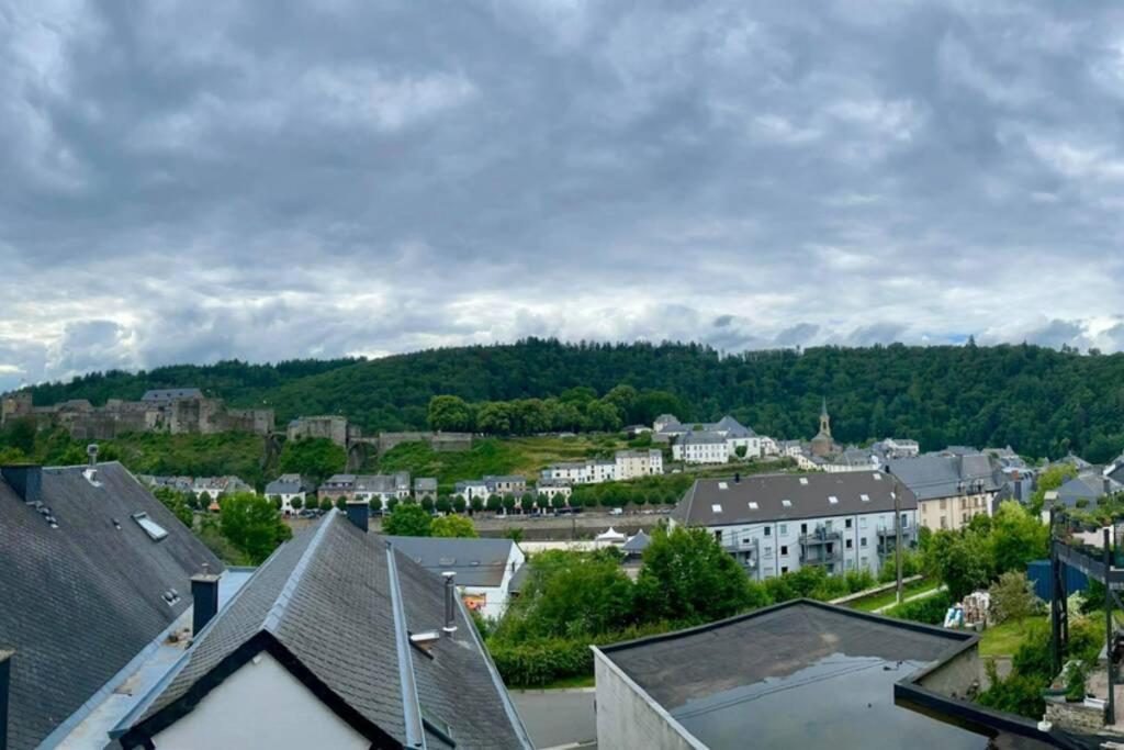 A Bouillon, Appartement Vintage Vue Sur Le Chateau Zewnętrze zdjęcie